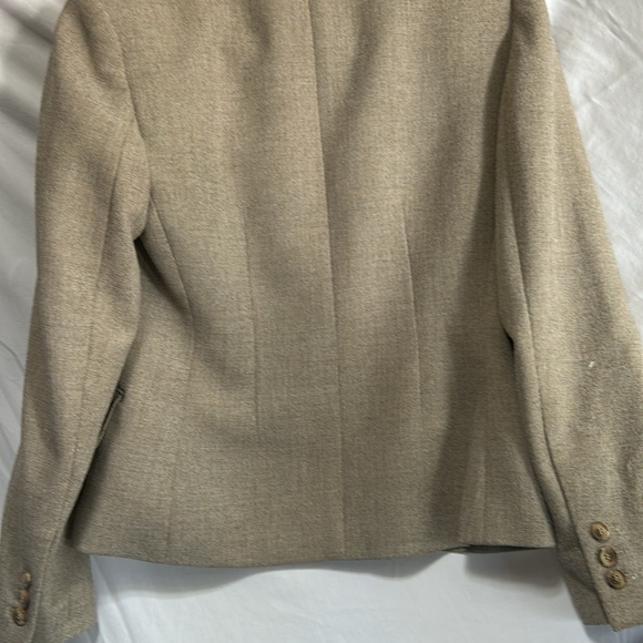 Cropped tweed Anne Klein suit blazer - Picture 4 of 5